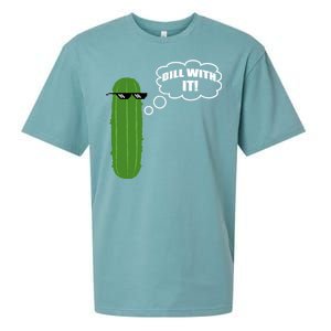 Dill With It Pickle Sueded Cloud Jersey T-Shirt