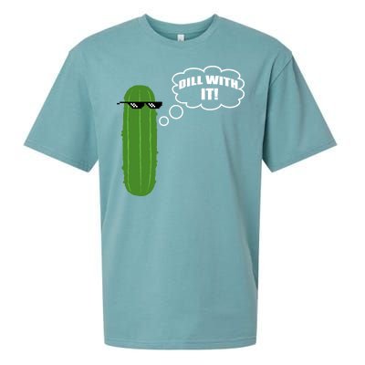 Dill With It Pickle Sueded Cloud Jersey T-Shirt