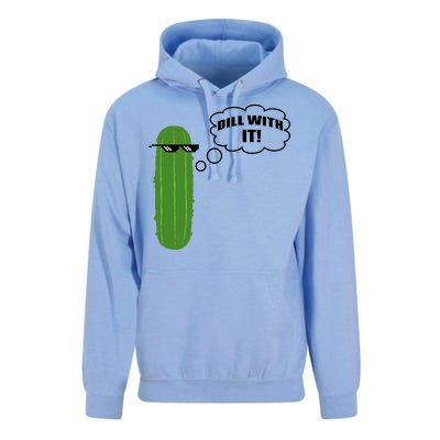 Dill With It Pickle Unisex Surf Hoodie