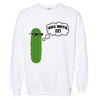 Dill With It Pickle Garment-Dyed Sweatshirt
