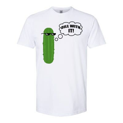 Dill With It Pickle Softstyle CVC T-Shirt