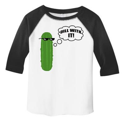 Dill With It Pickle Toddler Fine Jersey T-Shirt