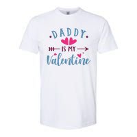 Daddy Is My Valentine Cute Holiday Softstyle CVC T-Shirt