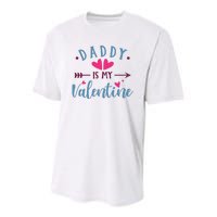 Daddy Is My Valentine Cute Holiday Youth Performance Sprint T-Shirt