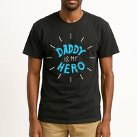 Daddy Is My Hero For Father Child Tall T-Shirt