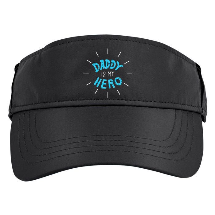 Daddy Is My Hero For Father Child Adult Drive Performance Visor