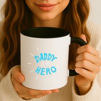 Daddy Is My Hero For Father Child Mug