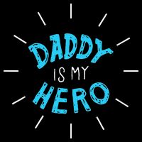 Daddy Is My Hero For Father Child Mug