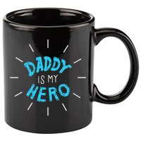 Daddy Is My Hero For Father Child 11oz C Handle Ceramic Mug