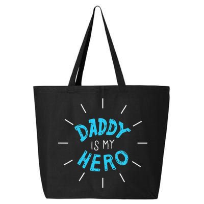 Daddy Is My Hero For Father Child 25L Jumbo Tote