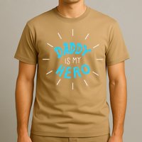 Daddy Is My Hero For Father Child T-Shirt