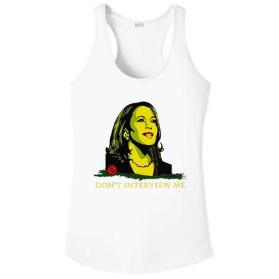 Don’T Interview Me Kamala Harris Funny Quote Vote Kamala Ladies PosiCharge Competitor Racerback Tank