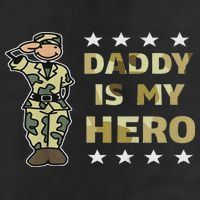 Daddy Is My Hero Military Cool Comfort Performance Bucket Hat