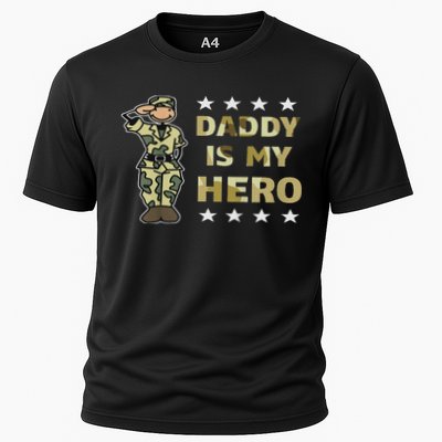 Daddy Is My Hero Military Performance Shirt