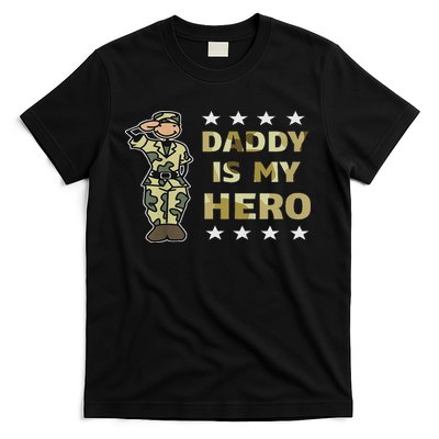 Daddy Is My Hero Military T-Shirt