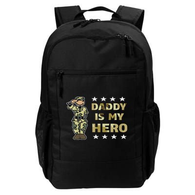 Daddy Is My Hero Military Backpack