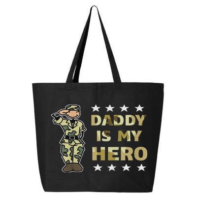 Daddy Is My Hero Military 25L Jumbo Tote