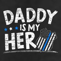Daddy Is My Hero Police Thin Blue Line Law Enforcement Adult Drive Performance Visor