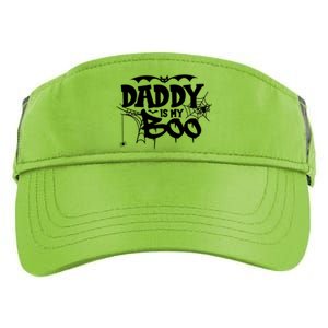 Daddy Is My Boo Spooky Halloween Creepy Ghostly Design Funny Gift Adult Drive Performance Visor