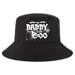 Daddy Is My Boo Spooky Halloween Creepy Ghostly Design Funny Gift Cool Comfort Performance Bucket Hat