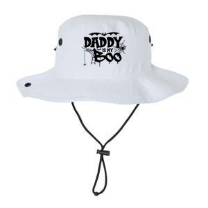 Daddy Is My Boo Spooky Halloween Creepy Ghostly Design Funny Gift Legacy Cool Fit Booney Bucket Hat