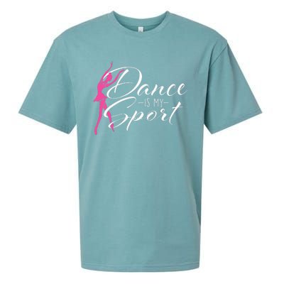 Dance Is My Sport Ballet Dancer Ballerina Plié Chassé Jeté Sueded Cloud Jersey T-Shirt