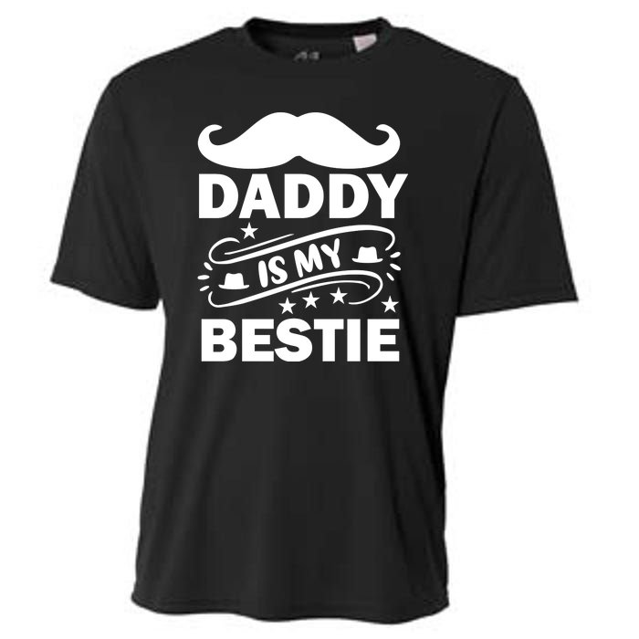 Daddy Is My Bestie Cooling Performance Crew T-Shirt