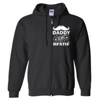 Daddy Is My Bestie Full Zip Hoodie