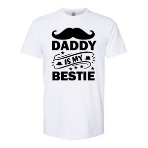 Daddy Is My Bestie Softstyle CVC T-Shirt