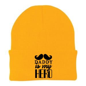 Daddy Is My Hero Knit Cap Winter Beanie