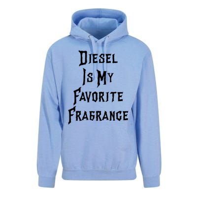 Diesel Is My Favorite Fragrance Trucker Semigifttrailer Driver Gift Unisex Surf Hoodie