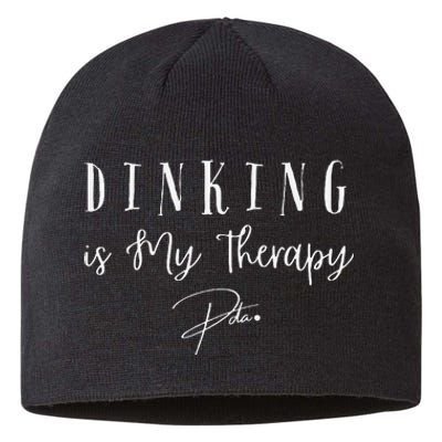 Dinking Is My Therapy Funny Pickleball Design For Players Sustainable Beanie