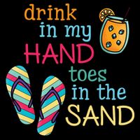 Drink In My Hand Toes In The Sand Summer Beach Wool Snapback Cap