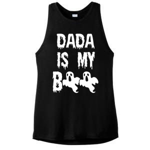 Dada Is My Boo Matching Family Halloween Cute Gift Ladies PosiCharge Tri-Blend Wicking Tank