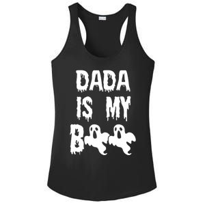 Dada Is My Boo Matching Family Halloween Cute Gift Ladies PosiCharge Competitor Racerback Tank