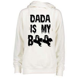 Dada Is My Boo Matching Family Halloween Cute Gift Womens Funnel Neck Pullover Hood