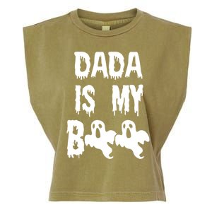 Dada Is My Boo Matching Family Halloween Cute Gift Garment-Dyed Women's Muscle Tee