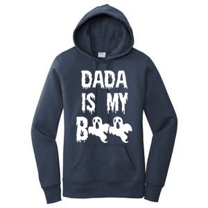 Dada Is My Boo Matching Family Halloween Cute Gift Women's Pullover Hoodie