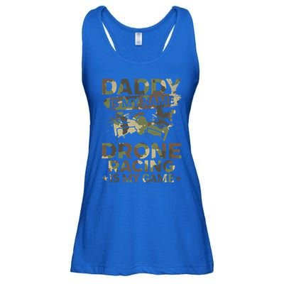 Daddy Is My Name Drone Racing Is My Game Daddy Drone Pilot Great Gift Ladies Essential Flowy Tank