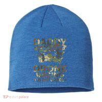 Daddy Is My Name Drone Racing Is My Game Daddy Drone Pilot Great Gift Sustainable Beanie