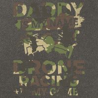 Daddy Is My Name Drone Racing Is My Game Daddy Drone Pilot Great Gift Cotton Canvas Backpack
