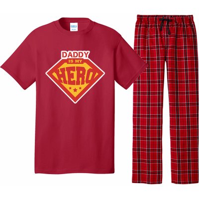 Daddy Is My Hero Daddy Superhero Funny Fathers Day Pajama Set