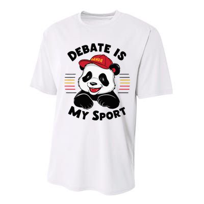 Debate Is My Sport Debate Team Intellectual Club Performance Sprint T-Shirt