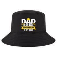 Dad Is My Name Engineering Is My Game Funny Dad Engineer Gift Cool Comfort Performance Bucket Hat