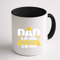 Dad Is My Name Engineering Is My Game Funny Dad Engineer Gift Mug