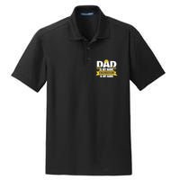 Dad Is My Name Engineering Is My Game Funny Dad Engineer Gift Dry Zone Grid Polo