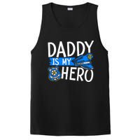 Daddy Is My Hero S Police Thin Blue Line Law Enforcement PosiCharge Competitor Tank