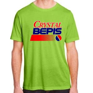 Dank Internet Meme Crystal Bepis Funny Parody Memes Adult ChromaSoft Performance T-Shirt