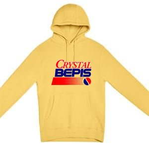 Dank Internet Meme Crystal Bepis Funny Parody Memes Premium Pullover Hoodie