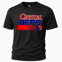 Dank Internet Meme Crystal Bepis Funny Parody Memes Cooling Performance Crew T-Shirt